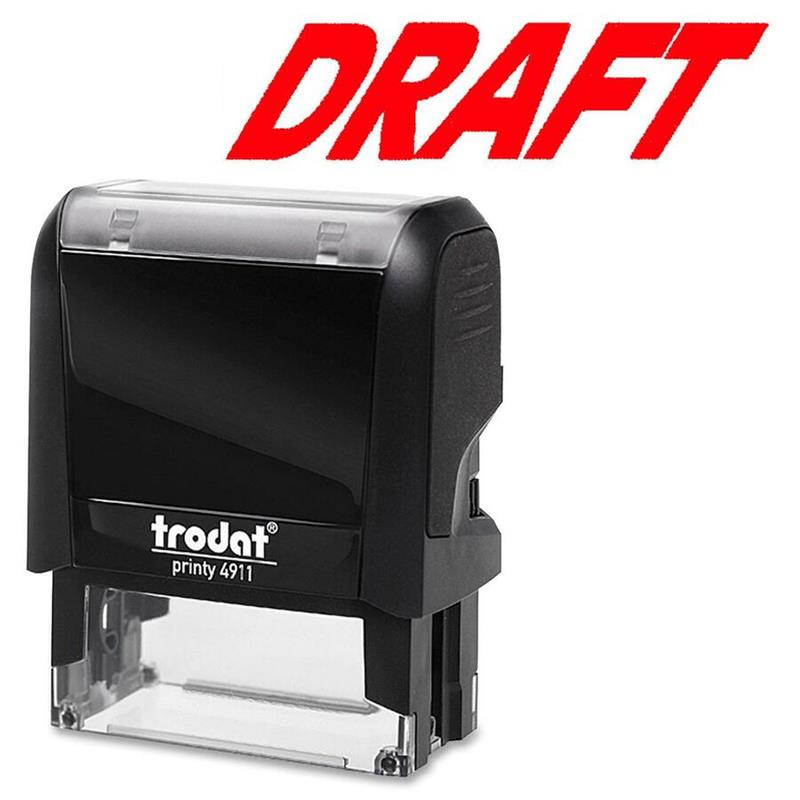 Image Original Printy 4.0 4911 Self-Inking Large Size Stamp
