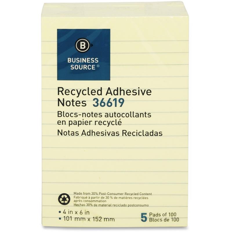 Image Self Adhesive Recycled Notes