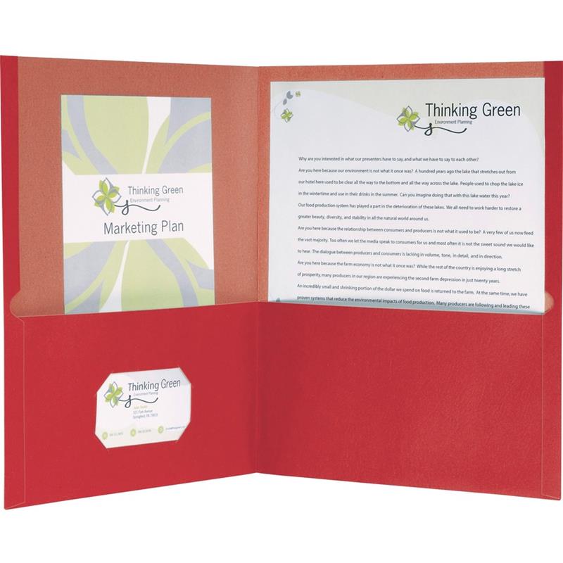 Image Earthwise™ 100% Recycled Report Cover
