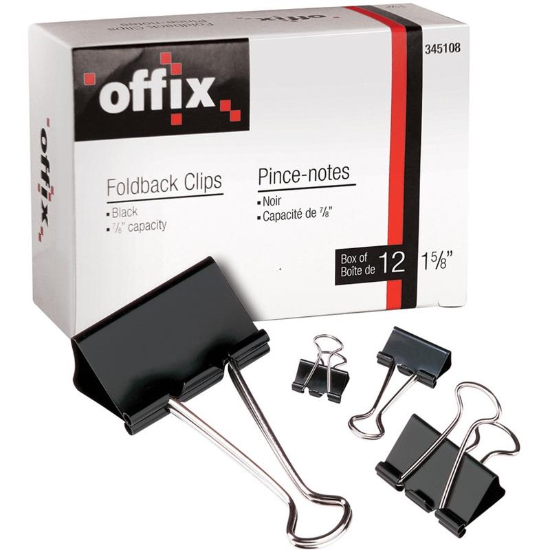 Image Offix® Foldback Clips
