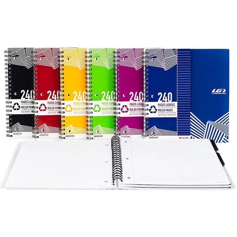 Image Ruled Spiral Notebook