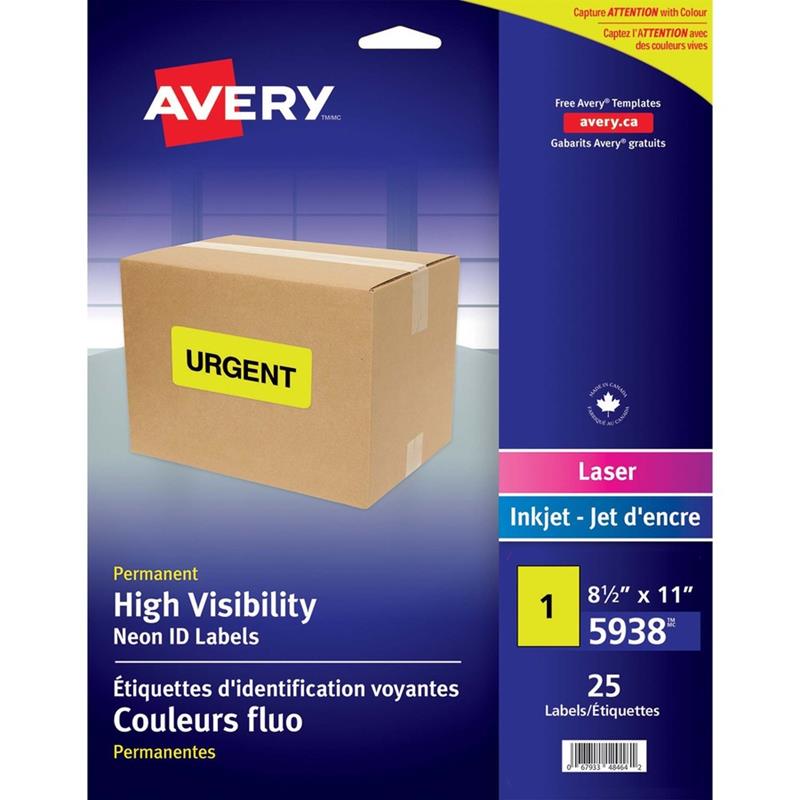 Image High Visibility ID Labels