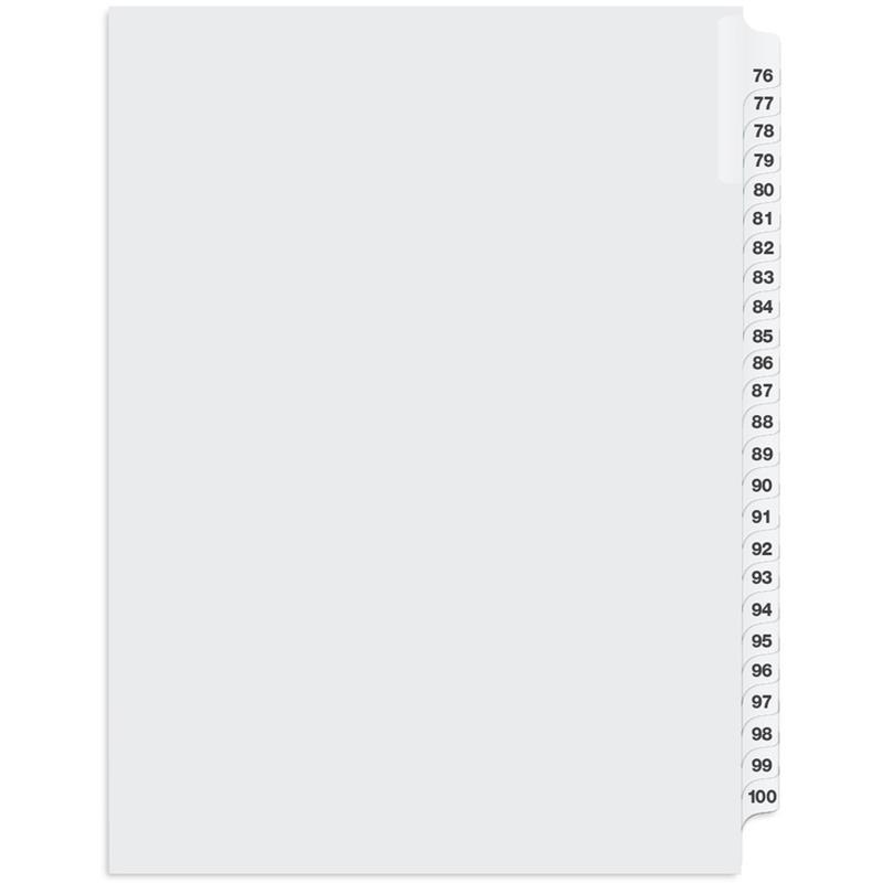 Image Litigation Index Dividers