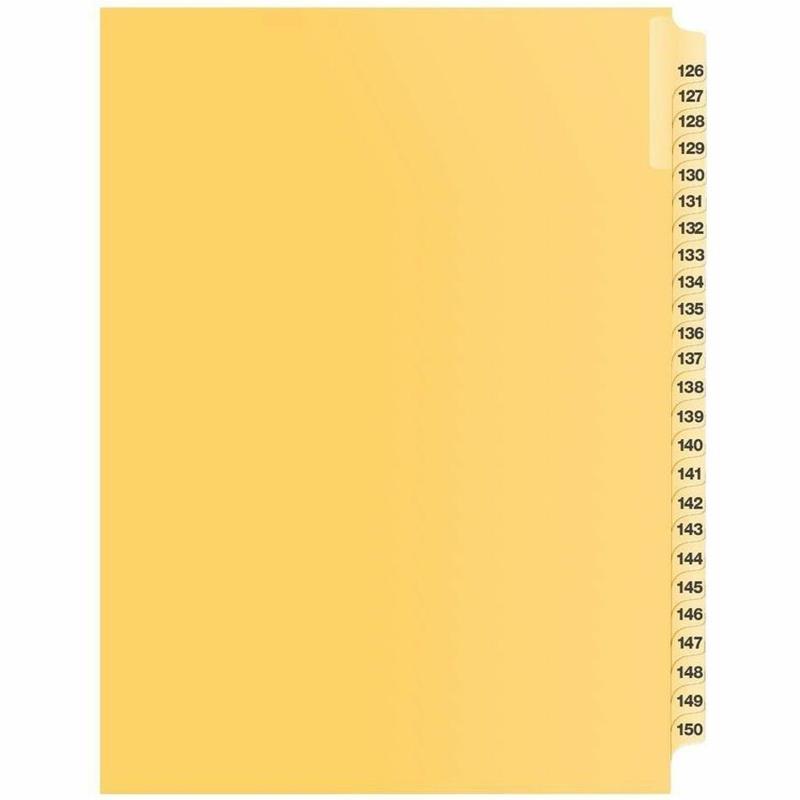 Image Quest Numerical Litigation Index Dividers